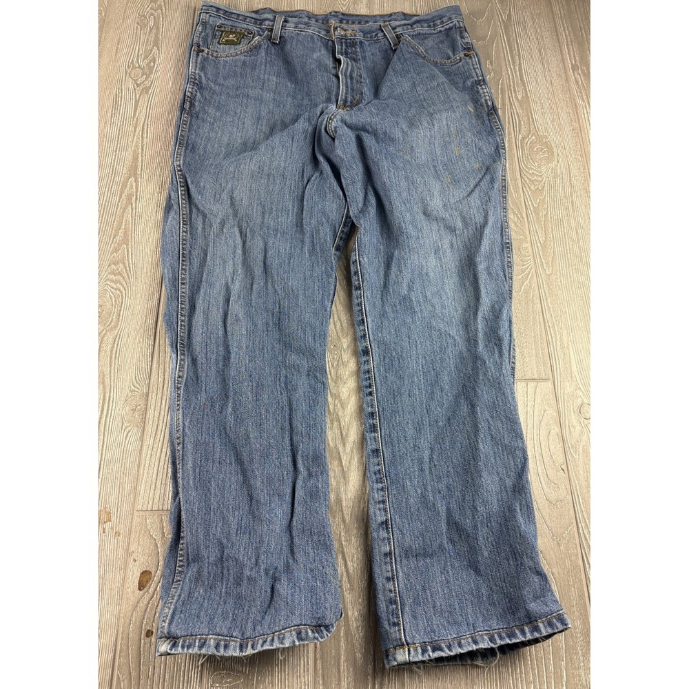 Cinch Jeans Mens Relaxed Fit Straight Leg Blue Denim 38x32 Cowboy Western